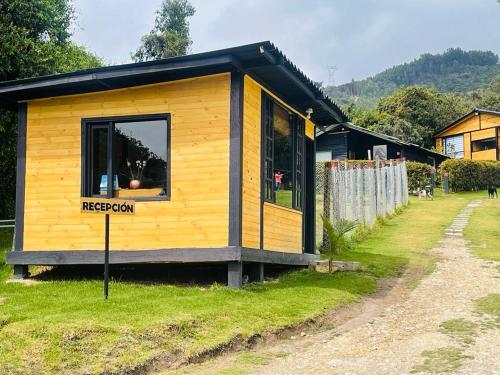 Paisaje cerca of this country house