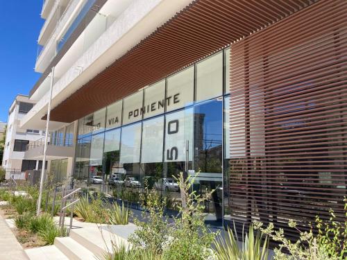 Bygningen som lejligheden ligger i