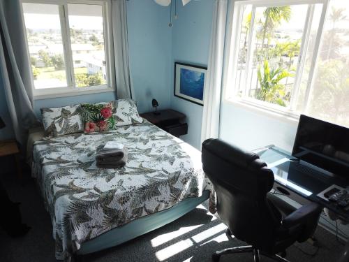Χώρος καθιστικού στο Hawaiian Ohana Home