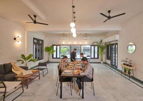 Posezení v ubytování Poshtel VNS