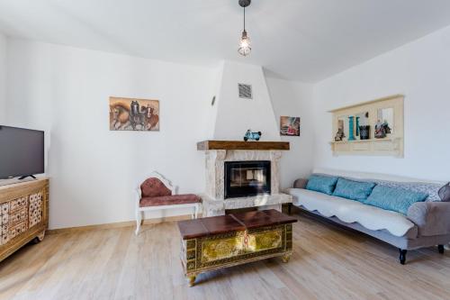 Posezení v ubytování Holiday Home Rustic