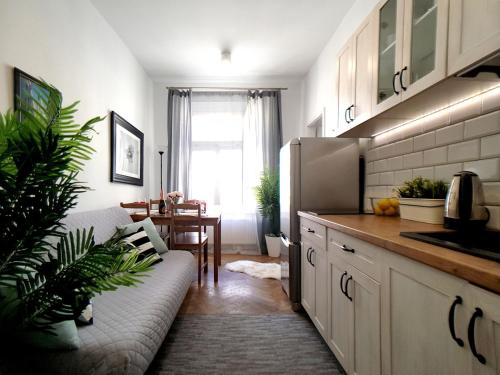 Kuchyňa alebo kuchynka v ubytovaní Apartament Litevski Deluxe