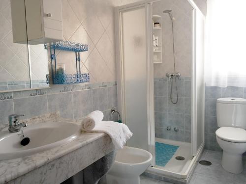Koupelna v ubytování Finca Pil - Casa rural con piscina