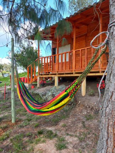 Zahrada ubytování Cabaña Sueños Dorados