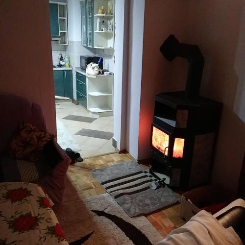 Postel nebo postele na pokoji v ubytování Gogo.
