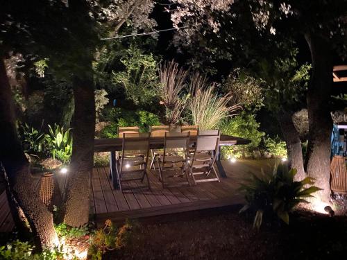 La Villa Dupont d'Avignonにある庭