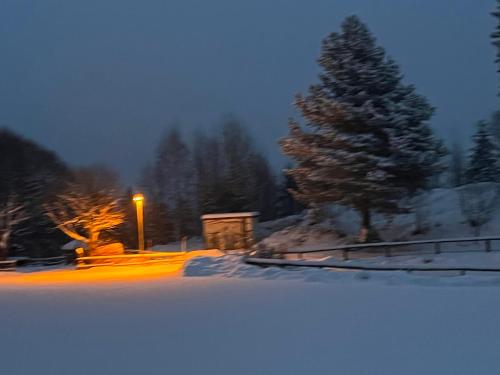 Chalet Musiera trong mùa đông