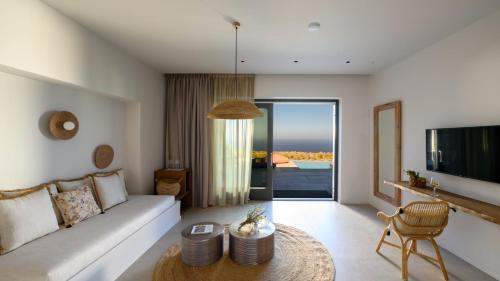 TV o dispositivi per l'intrattenimento presso Lithi Luxury Retreat