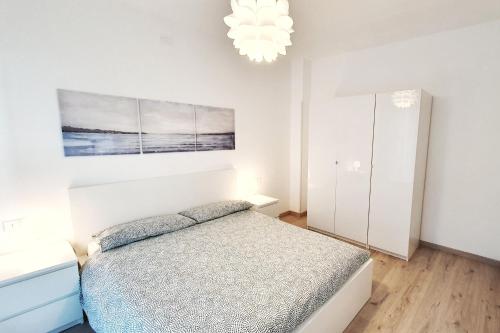 Posteľ alebo postele v izbe v ubytovaní A due passi dal mare - Appartamento per vacanze (cod. CITRA 008059-LT-0372)