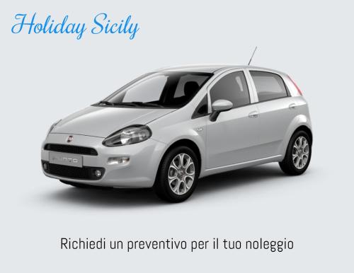un modelo de coche plateado con las palabras vacaciones seguras en HolidaySicily Alcamo Marina, en Alcamo Marina