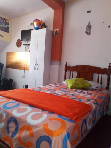 Postel nebo postele na pokoji v ubytování Inti Hostel Airport