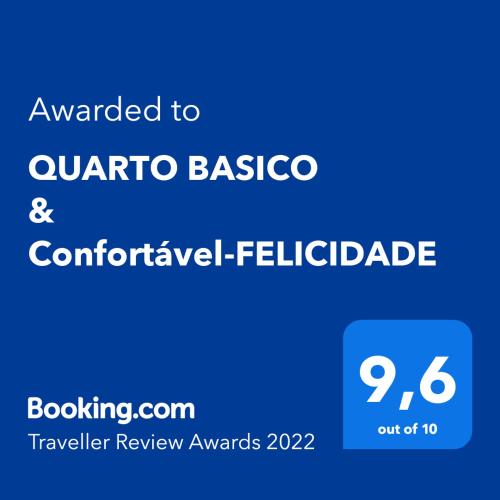 a screenshot of a cell phone with the text awarded to quinoa salsa and con at QUARTO TRIPLO - AMPLO E CONFORTAVEL-PERTO DO CENTRO DE CONVENÇÕES-RECIFE-Pe in Recife
