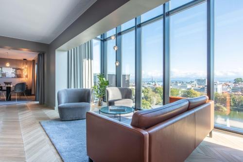 Χώρος καθιστικού στο Radisson Blu Atlantic Hotel, Stavanger