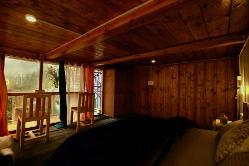 Postel nebo postele na pokoji v ubytování the fika homes gadagusain