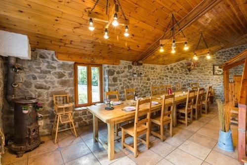 Restaurace v ubytování Chambres d'hôtes l'Abondance
