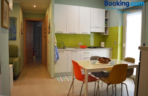 A kitchen or kitchenette at Da Aloisia - Casa Vacanze