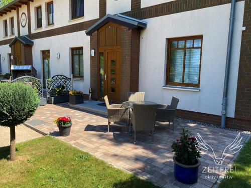 Taman di luar ZEITFREI Urlaubsappartememts & Veranstaltungsort