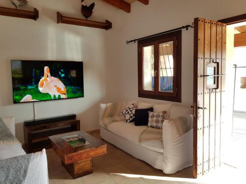 Marina Villa Milagro 3 bedroom Finca style Villa with Pool near Golf Course, Beaches, Air Cond