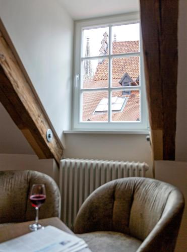 Posezení v ubytování Altstadthotel der Patrizier