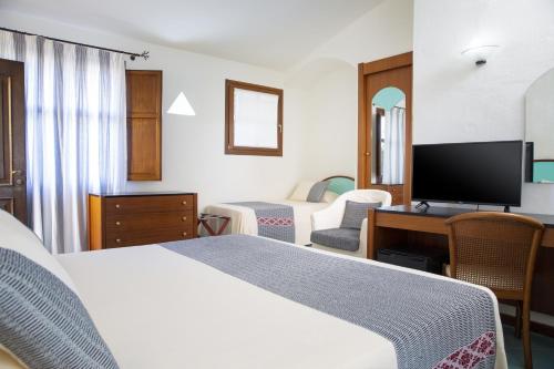 Μια τηλεόραση ή/και κέντρο ψυχαγωγίας στο Hotel la Torre