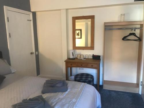 Katil atau katil-katil dalam bilik di The Swan Inn Newport