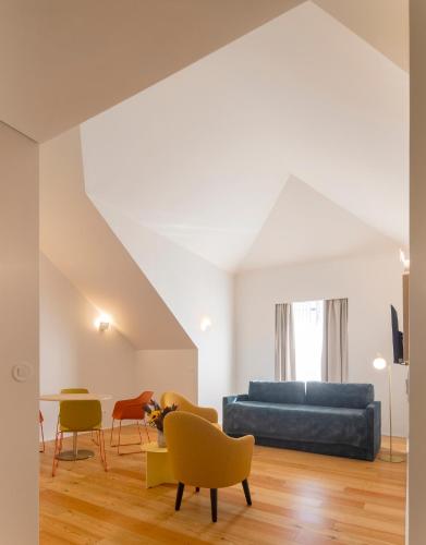 Posezení v ubytování Lisbon Serviced Apartments - Estrela