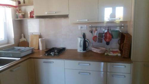 Kuchyň nebo kuchyňský kout v ubytování Premium apartment Sunny