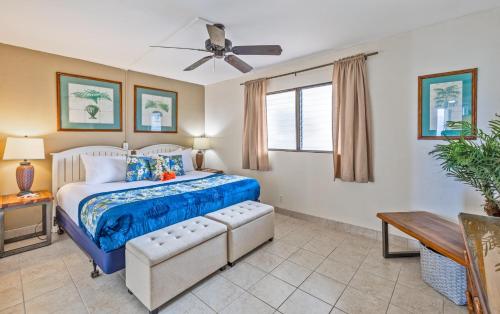 Katil atau katil-katil dalam bilik di Valley Isle 1108B condo