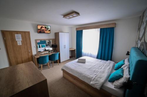 Katil atau katil-katil dalam bilik di Studio apartmani Emili apartman br 2