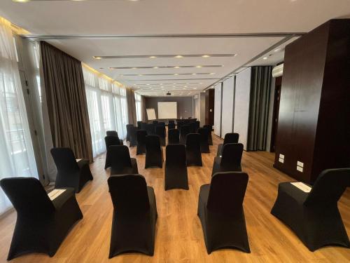 Posezení v ubytování 474 Buenos Aires Hotel