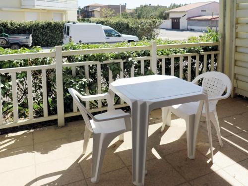 Μπαλκόνι ή βεράντα στο Apartment Résidence Belle Dune-1 by Interhome