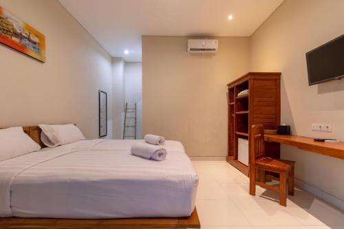 Cama o camas de una habitación en Josh Guest House
