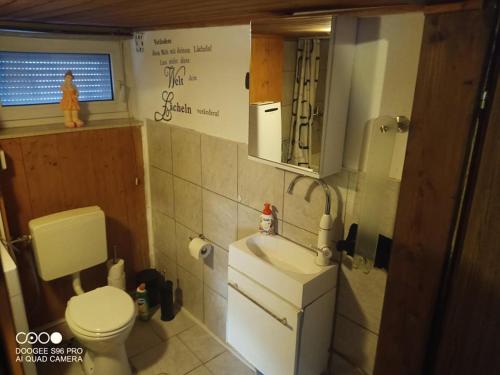 Koupelna v ubytování Olsberg Ferienwohnung