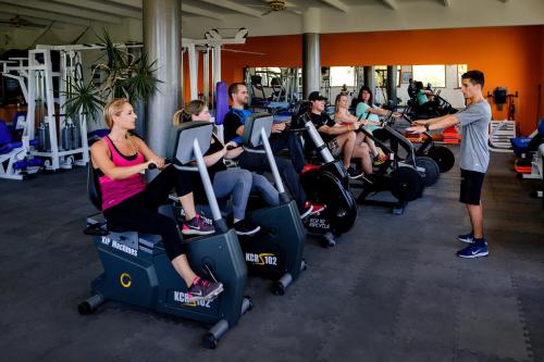 Fitness center at/o fitness facilities sa La Posada Del Qenti