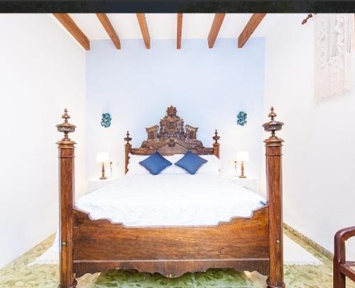 A bed or beds in a room at Can tronca