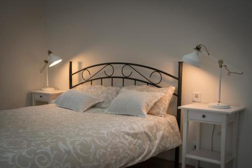 Voodi või voodid majutusasutuse Casa Blanco Vista Maravillosa toas