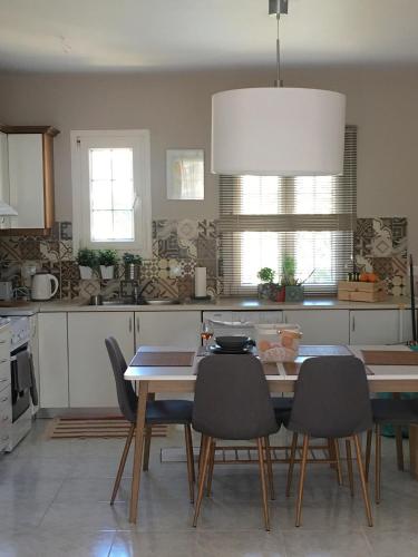 Η κουζίνα ή μικρή κουζίνα στο Filippos Apartments