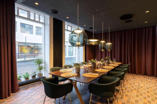Posezení v ubytování Radisson Blu 1919 Hotel, Reykjavík