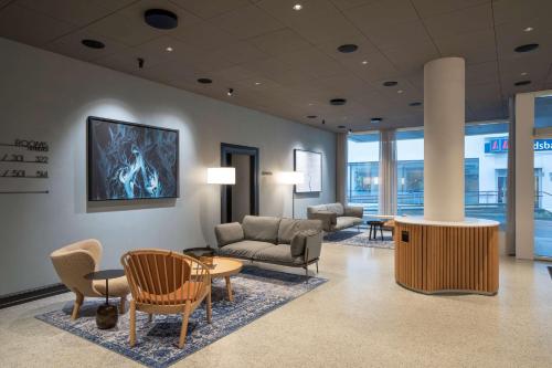 Posezení v ubytování Radisson Blu 1919 Hotel, Reykjavík