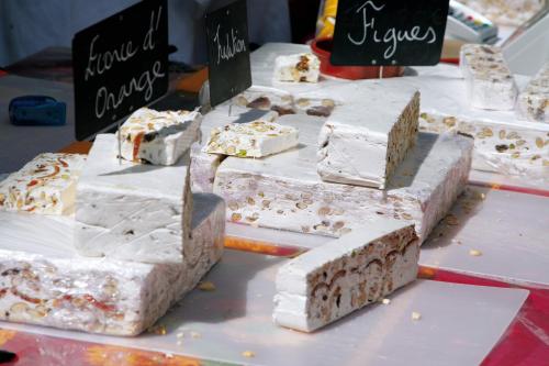 a table with many different types of cakes on it at Village Club Les Lavandes - Neaclub in Rémuzat