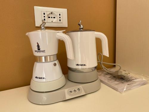Coffee and tea making facilities at Villa Castello only room