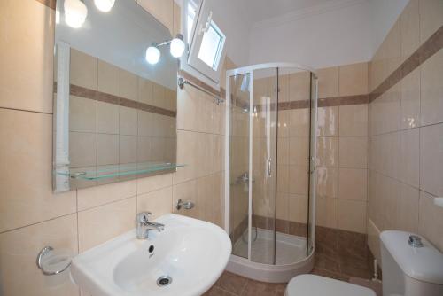Phòng tắm tại Xenia Apartments