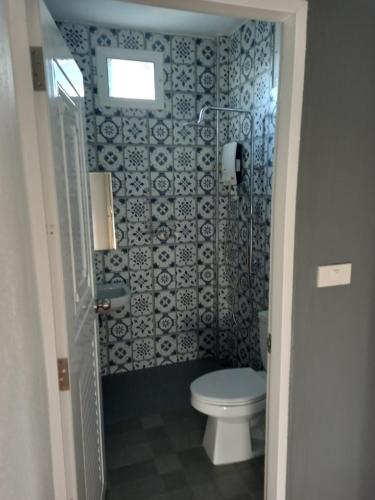 Koupelna v ubytování bungalow independant