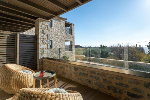 Ban công/sân hiên tại Linari Villas