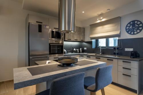 Nhà bếp/bếp nhỏ tại Linari Villas