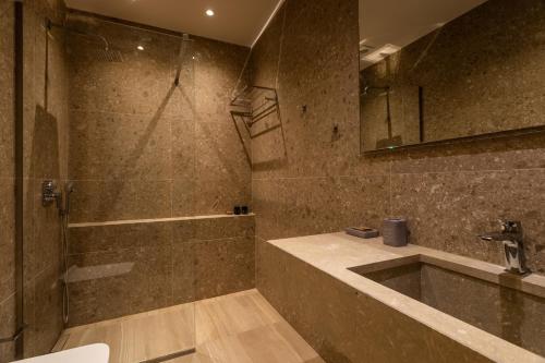 Phòng tắm tại Linari Villas