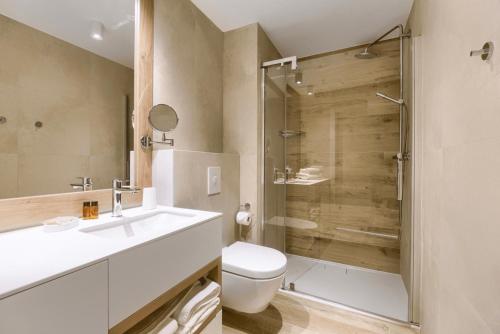 Ένα μπάνιο στο Apartamenty Marina z widokiem na morze