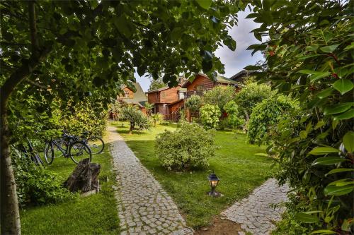 Κήπος έξω από το Tranquilla River Lodge