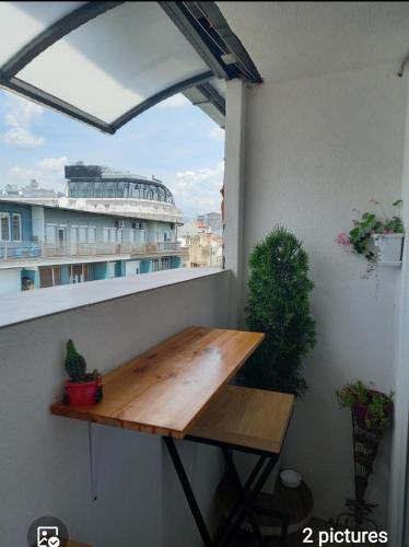Balkón nebo terasa v ubytování Antonina apartment