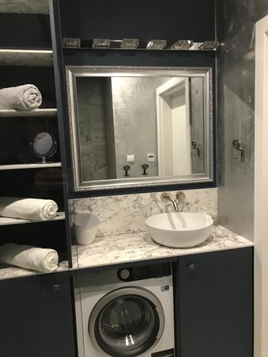 Koupelna v ubytování Sunset Resort Apartament Deluxe Blue